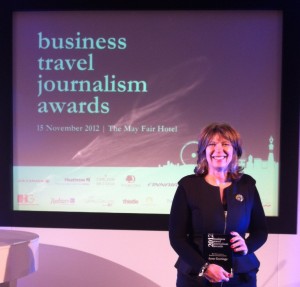 Top industry award for Bristol Business News travel writer Anne