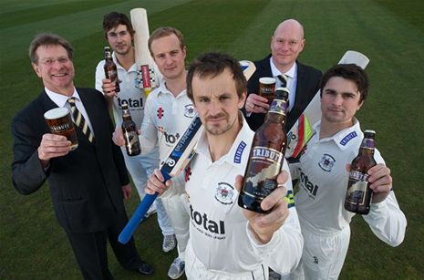 Cheers for beers: Brewery signs up as Gloucestershire Cricket sponsor
