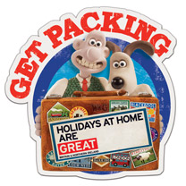 Wallace & Gromit come home as they promote grand days out for UK tourism