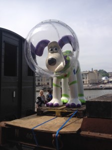 Bristol gets a buzz as Gromit Unleashed project steams into life