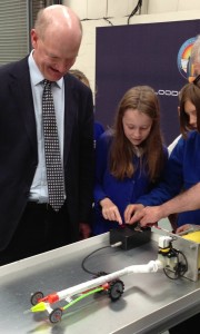 £1m boost for Bloodhound as minister opens new technical centre