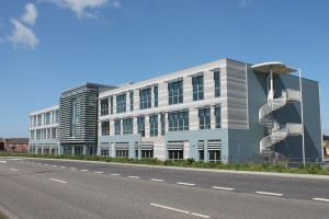 Space in showpiece HQ building comes onto the market