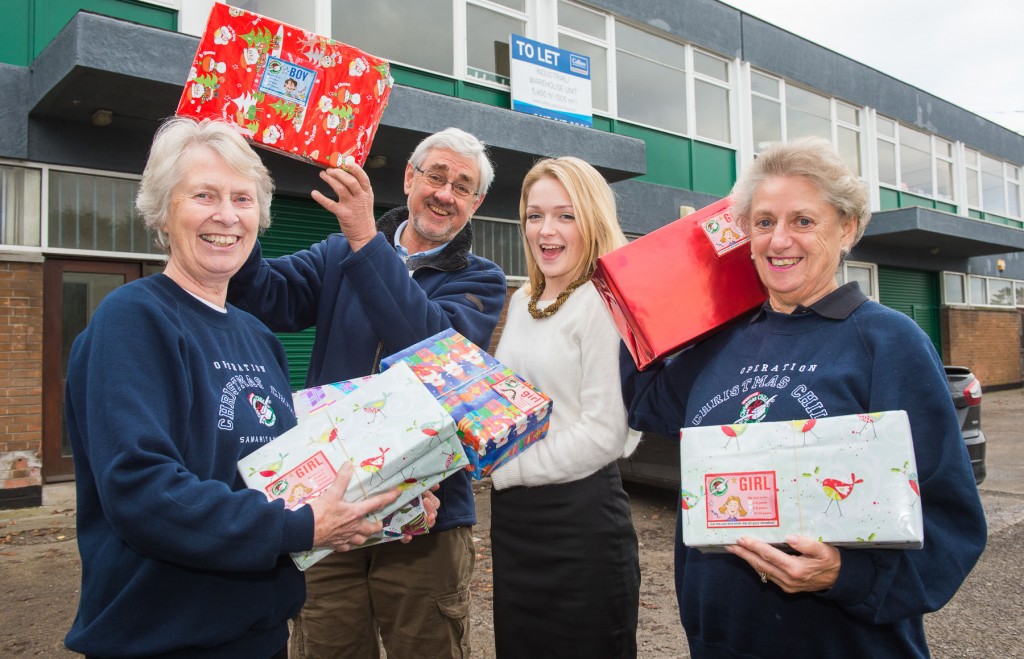 Samaritan’s Operation Christmas Child supported by Colliers’ Bristol base