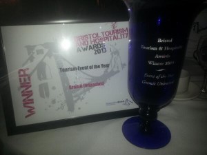 Grand night out for Gromit Unleashed sculpture trail as it scoops city tourism award