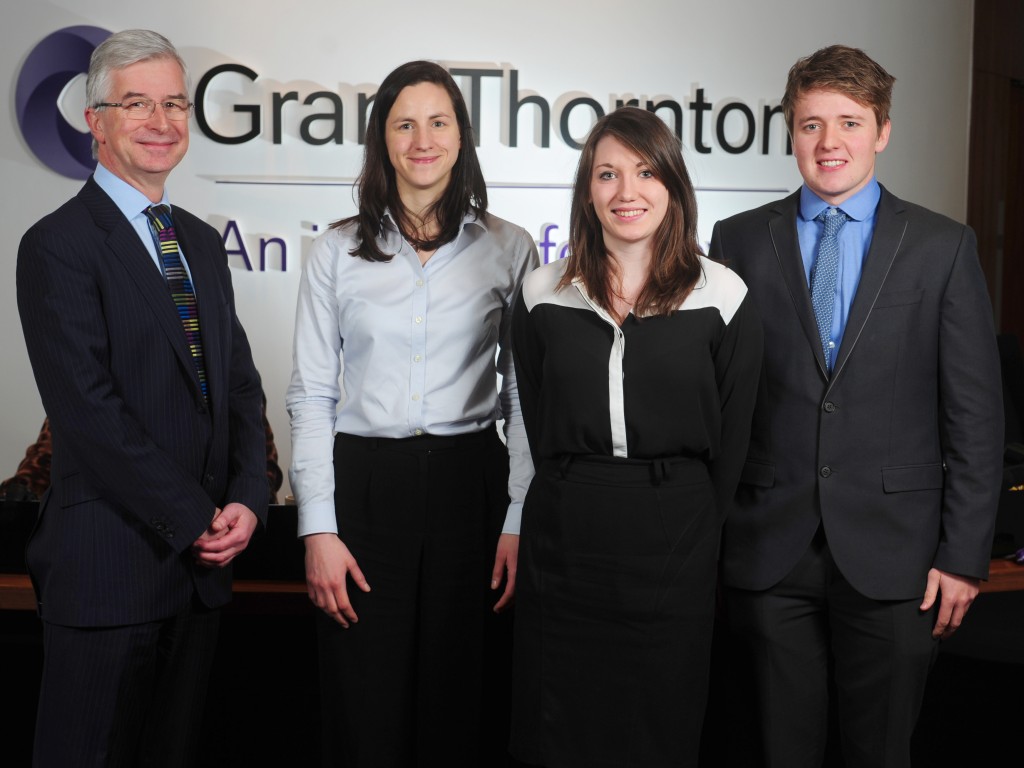 Three new graduates join Grant Thornton’s Bristol office