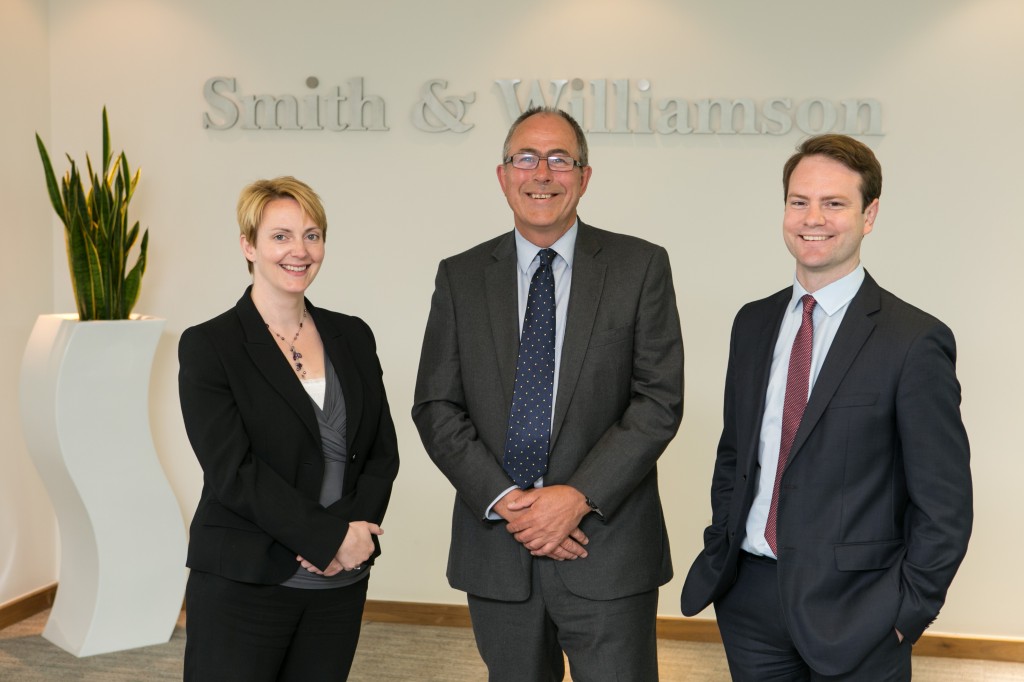 Hat-trick of senior promotions at Smith & Williamson’s Bristol office