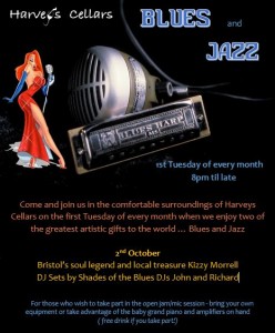 Harveys Cellars relaunches its Blues and Jazz jam nights