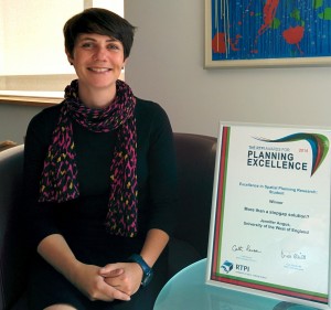 GVA graduate planner wins prestigious national award