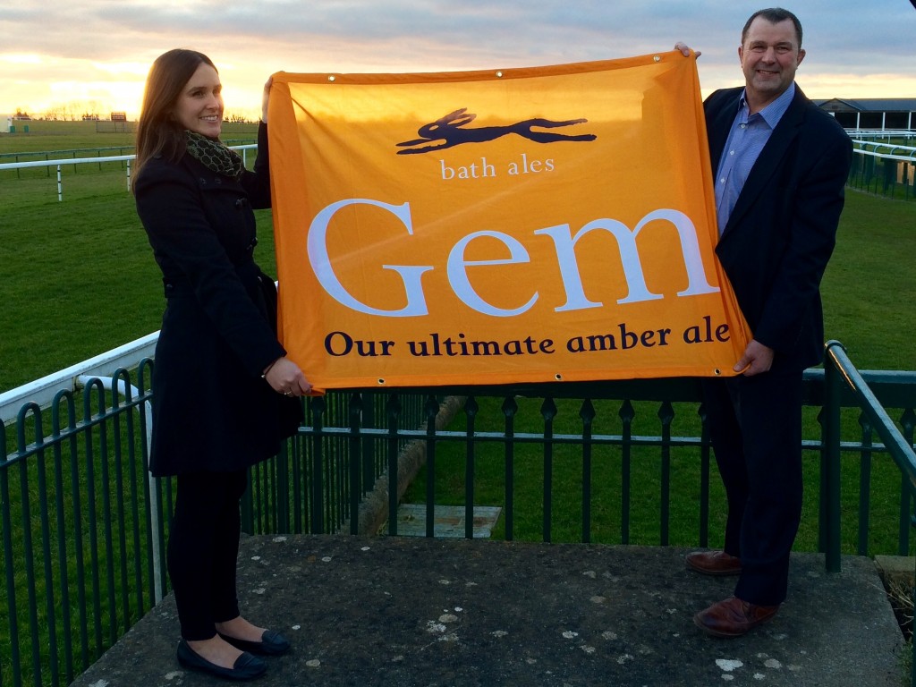 Gem of a sponsorship deal makes brewery’s beer official ale of Bath Racecourse