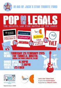 Lawyers hit the right note with Pop Go The Legals battle of the bands