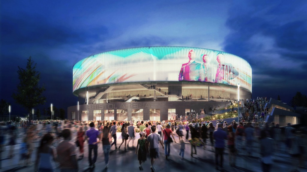 All-round winning design for Bristol Arena unveiled – with a pledge to make it the UK’s greenest venue