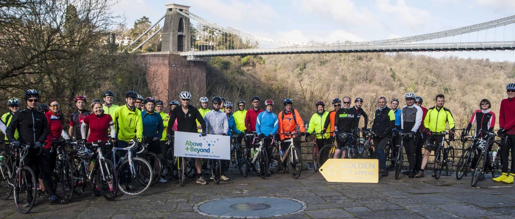 Training hard to go above and beyond – and to Paris – for Bristol’s Golden Gift Appeal