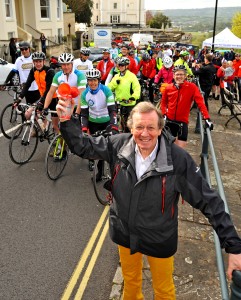 And they’re off! Golden Gift Appeal ‘pedal for patients’ cyclists get en route to Paris