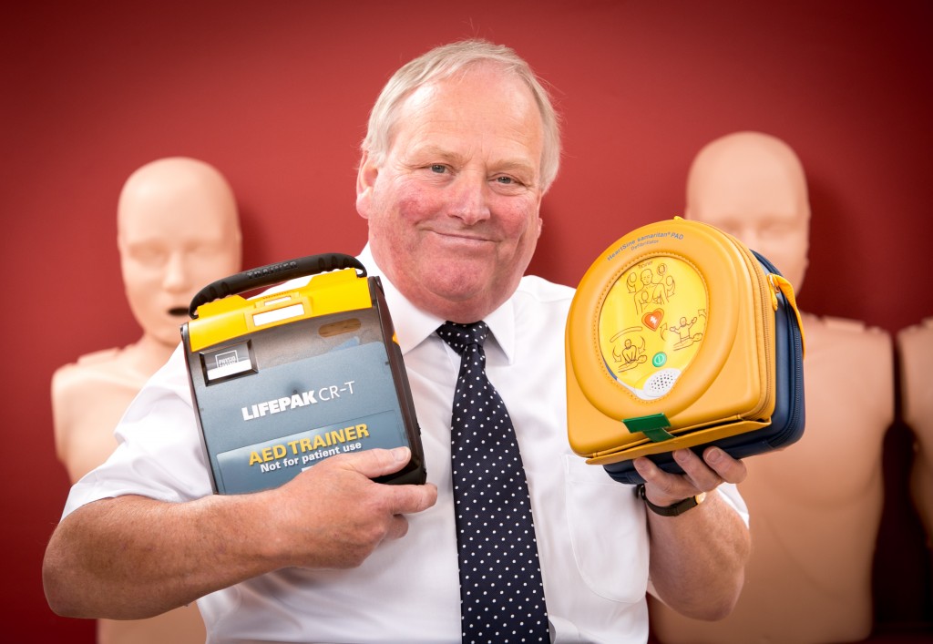 Businessman on a mission to put life-saving defibrillators into region’s workplaces