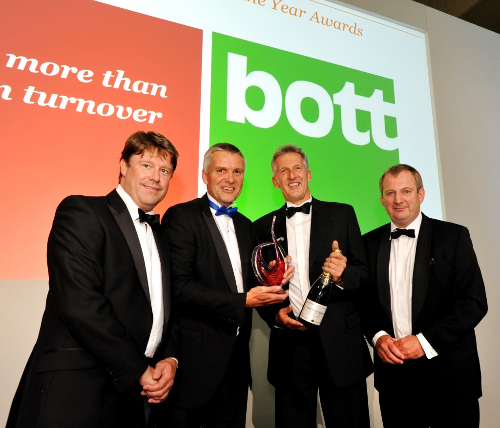 Storage group Bott lands prestigious PWC Business of the Year Award