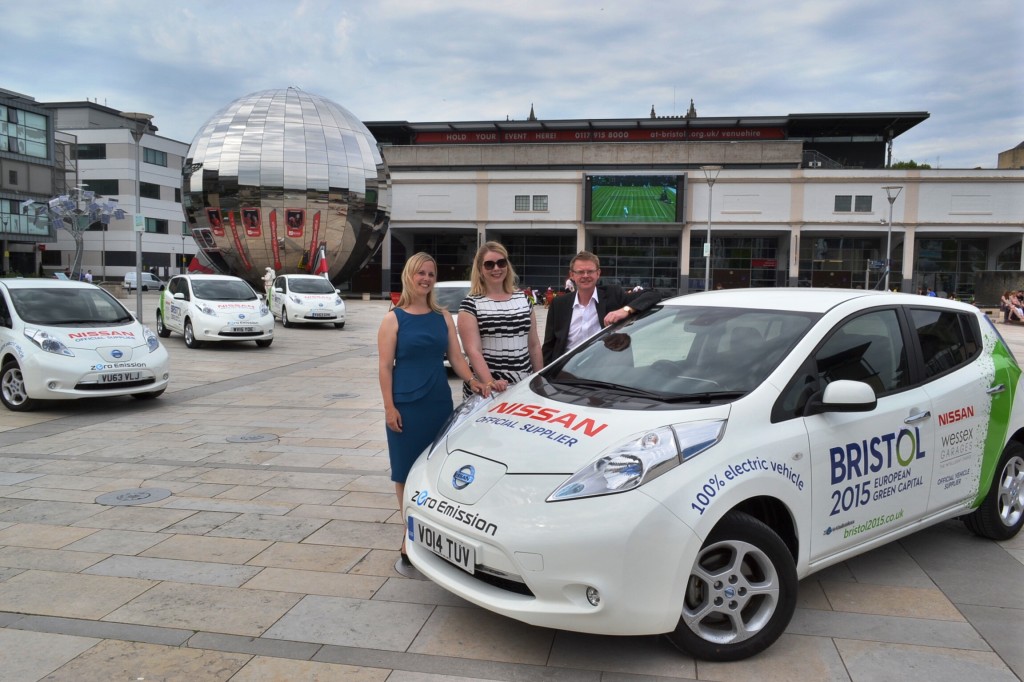 Bristol Green Capital takes charge of electric cars under motor dealership sponsorship deal