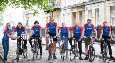 Bishop Fleming staff get in gear for bike relay to raise cash for Julian House charity