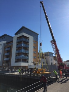 Portishead marina acts as testbed for innovative subsea technology that could save oil industry millions