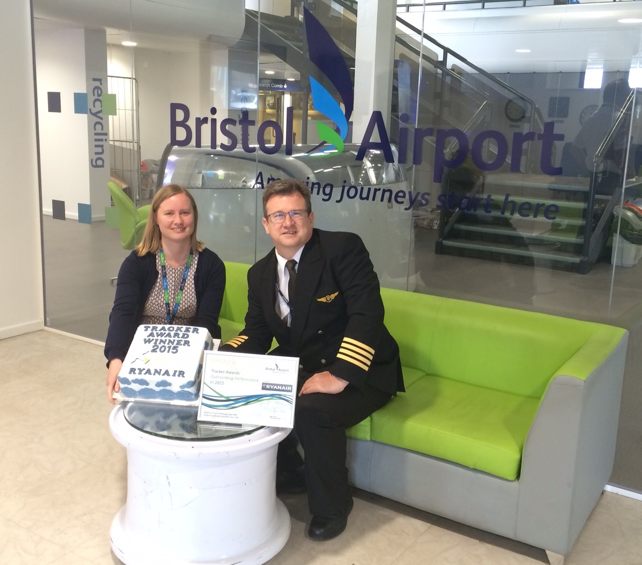 Ryanair lands Bristol Airport award for minimising its aircraft noise