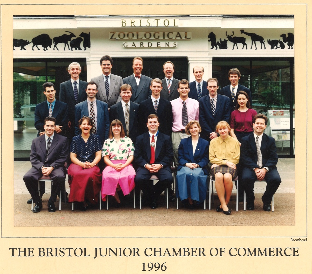 Rolling back the years: Former Junior Chamber members reunite for new team photo 20 years on