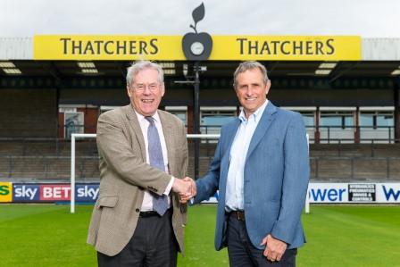 Thatchers makes another stand for Bristol sport – this time by boosting ties with Rovers