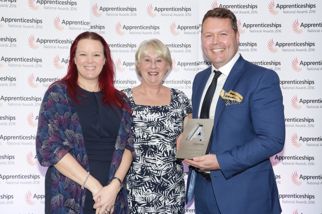 Recognition for apprenticeship champions Bond Dickinson in coveted regional awards