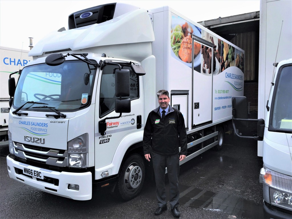 Foodservice firm takes delivery of custom-built trucks to handle recent expansion