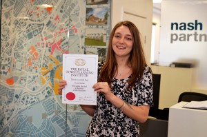 Royal Town Planning Institute chartered member status achieved by Bristol planner