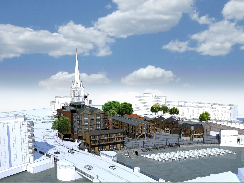 £30m redevelopment plan submitted for Bristol’s last remaining waterfront site