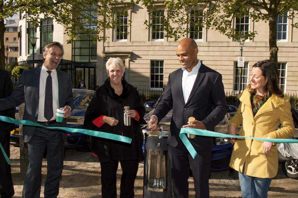 Bristol taps into refill revolution as second water fountain comes on stream