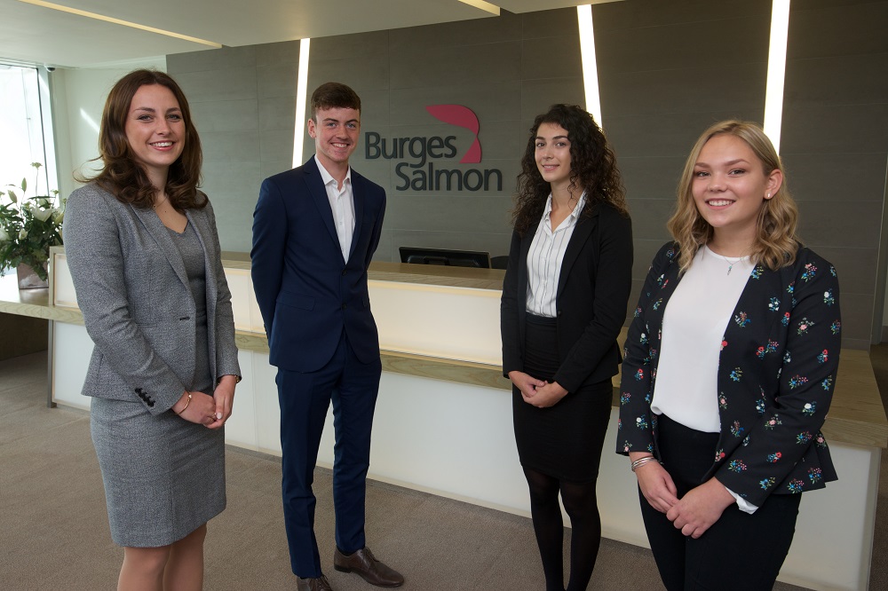 Burges Salmon blazes trail in new ways of entering the legal profession by hiring apprentices