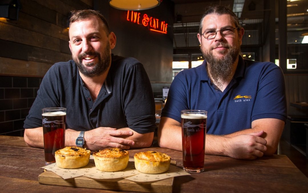 Locally brewed beer proves gem of a new ingredient for Pieminister