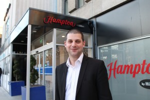 New general manager checks in to Bristol’s Hampton by Hilton hotel