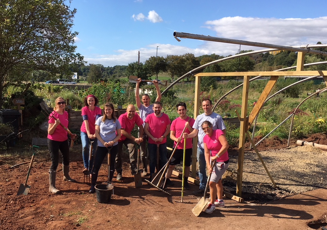 Burges Salmon builds on links with Avon Wildlife Trust to create visitor centre for Bristol food project