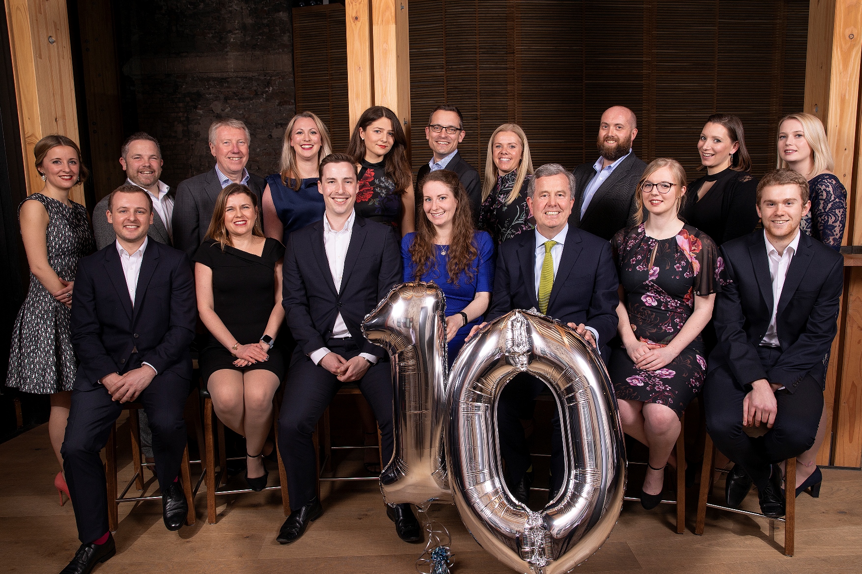 Friends and clients join accountants for firm’s 10th anniversary dinner