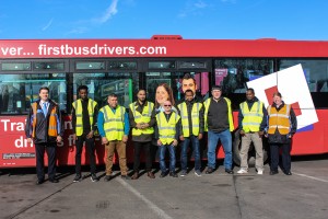 Bus operator and social enterprise in drive to train refugees for jobs on the buses