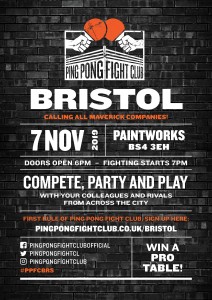 Ping Pong Fight Club returns – and the challenge is on to be crowned king of the tables