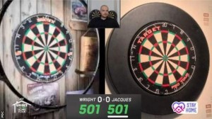 Bristol production firm throws fed-up sports fans a lifeline – live darts from the players’ own homes