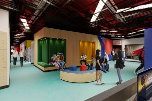 Creative college’s £4.5m extension slots into place in ex-amusement arcade and music venue building