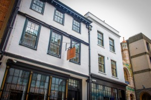 Hotel makes room for Bristol art old and new as it opens in city’s iconic former printing works