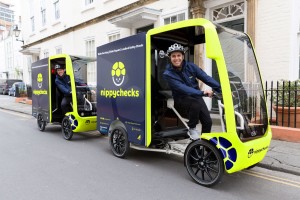 Born nippy. New heating firm steers clear of white vans in favour of Deliveroo-style cargo bikes