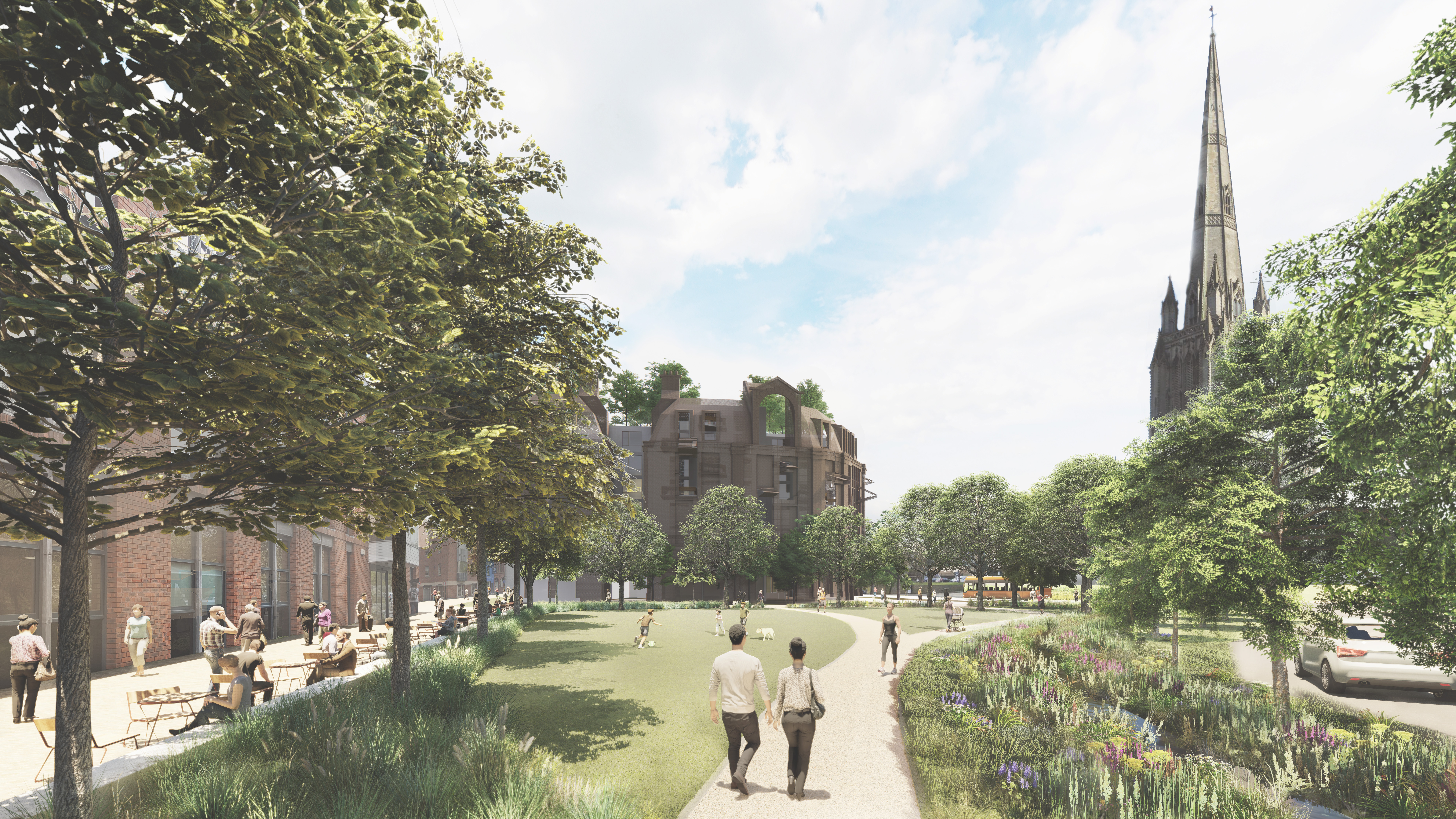 From drab car park to ‘iconic parkland’: New vision for flagship site opposite St Mary Redcliffe