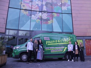 New e-van accelerates music venue’s ambition to be a beacon of sustainability for the arts sector