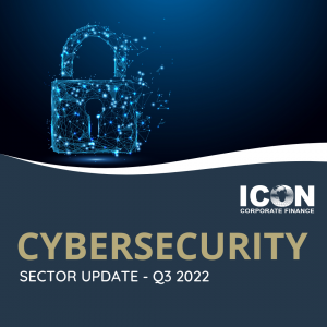 ICON research points to continued growth in the cybersecurity sector as threat level increases for firms