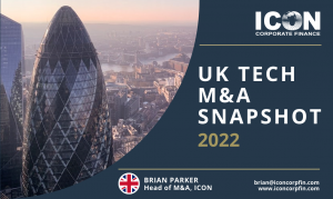 ICON market snapshot reveals surprising level of UK tech merger and acquisition activity last year