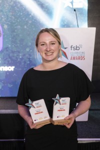 Flushed with success. Double win for women’s urinal developer in South West small business awards