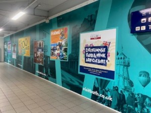 New Bristol Airport mural aims to inspire passengers to check out region’s top tourist attractions
