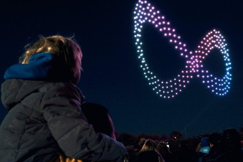 New epic-scale narrated drone light show coming for December - Yuup