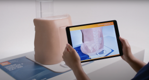 Firm’s AR product means nursing students can use their phones to get ‘under the skin’ to practice